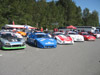 thumbnail of a line of race cars in pre-grid formation