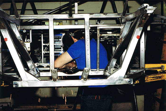 custom race car tube frame chassis fabrication